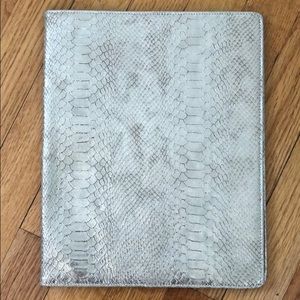 Shiny Gold Alligator Notebook Skin